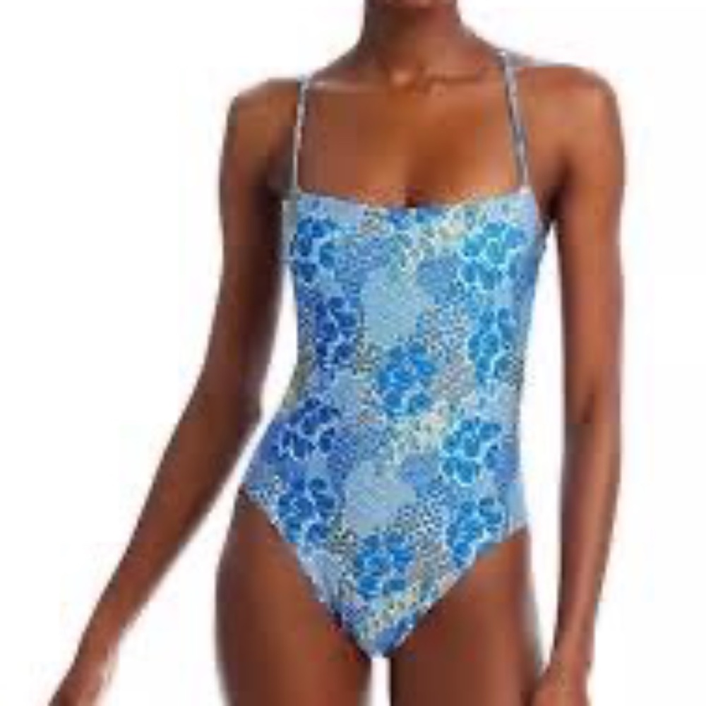 Peixoto Printed One Piece Swimsuit